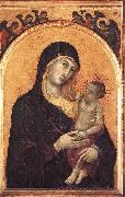 Duccio di Buoninsegna Madonna and Child with Six Angels dfg Spain oil painting reproduction